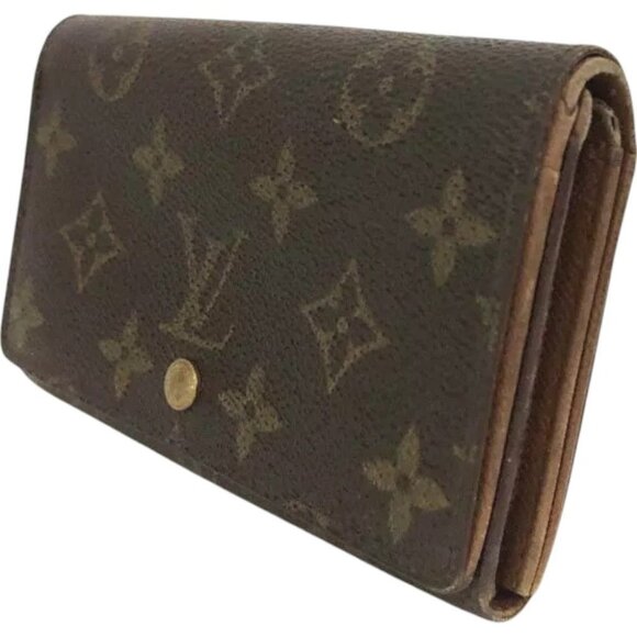 223136BL (L1) Louis Vuitton Wallet Porte Monnaie Billets Tresor Brown Monogram - Picture 3 of 10